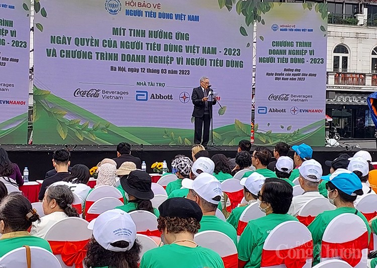 Mít tinh hưởng ứng Ngày Quyền của người tiêu dùng Việt Nam năm 2023