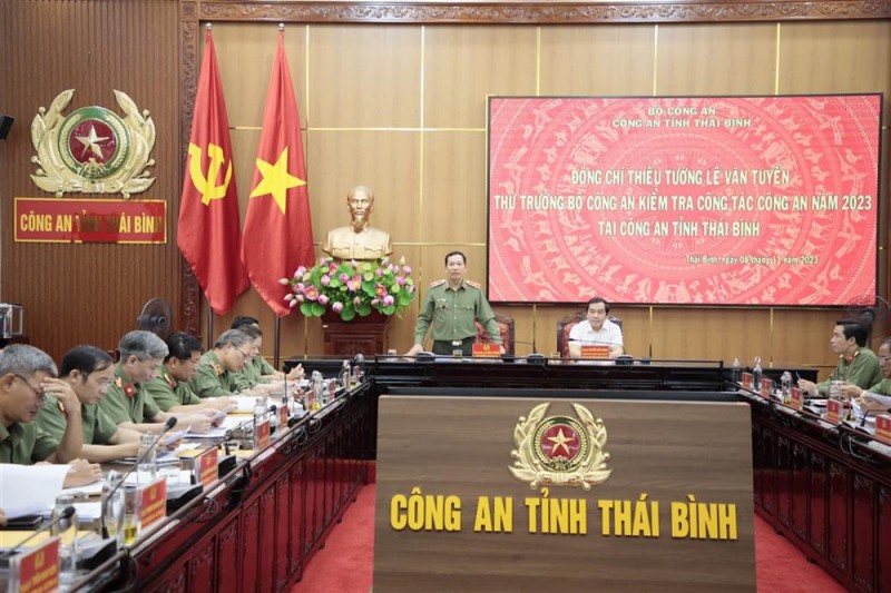 Thái Bình: Lực lượng Công an thực hiện quyết liệt, hiệu quả các lĩnh vực công tác