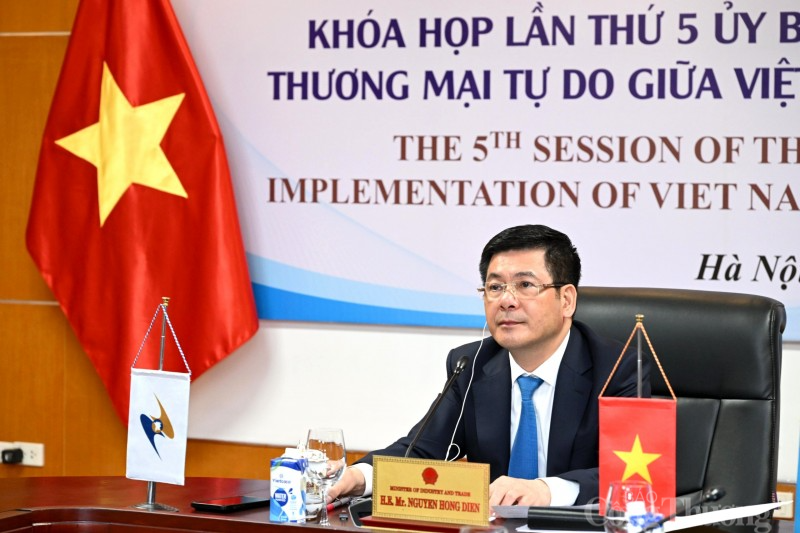 Khóa họp lần thứ V Uỷ ban hỗn hợp thực thi FTA Việt Nam - EAEU