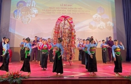 Thanh Hóa: “Ghi điểm” với nhiều giải cao tại Ngày hội trình diễn cây Nêu