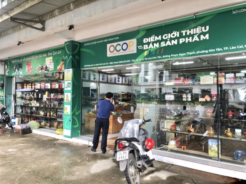 Lào Cai: Phát triển các điểm giới thiệu và bán sản phẩm OCOP