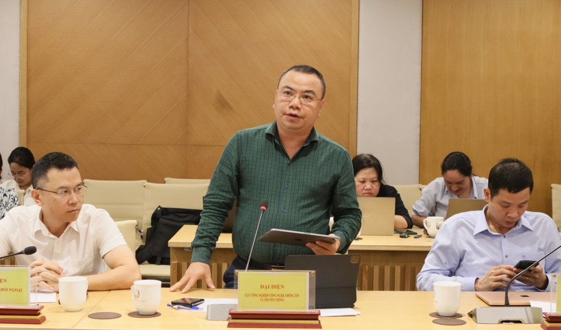 Ông Lê Nam Trung, Phó Cục trưởng Cục Công nghiệp Công nghệ thông tin và Truyền thông, Bộ Thông tin và Truyền thông