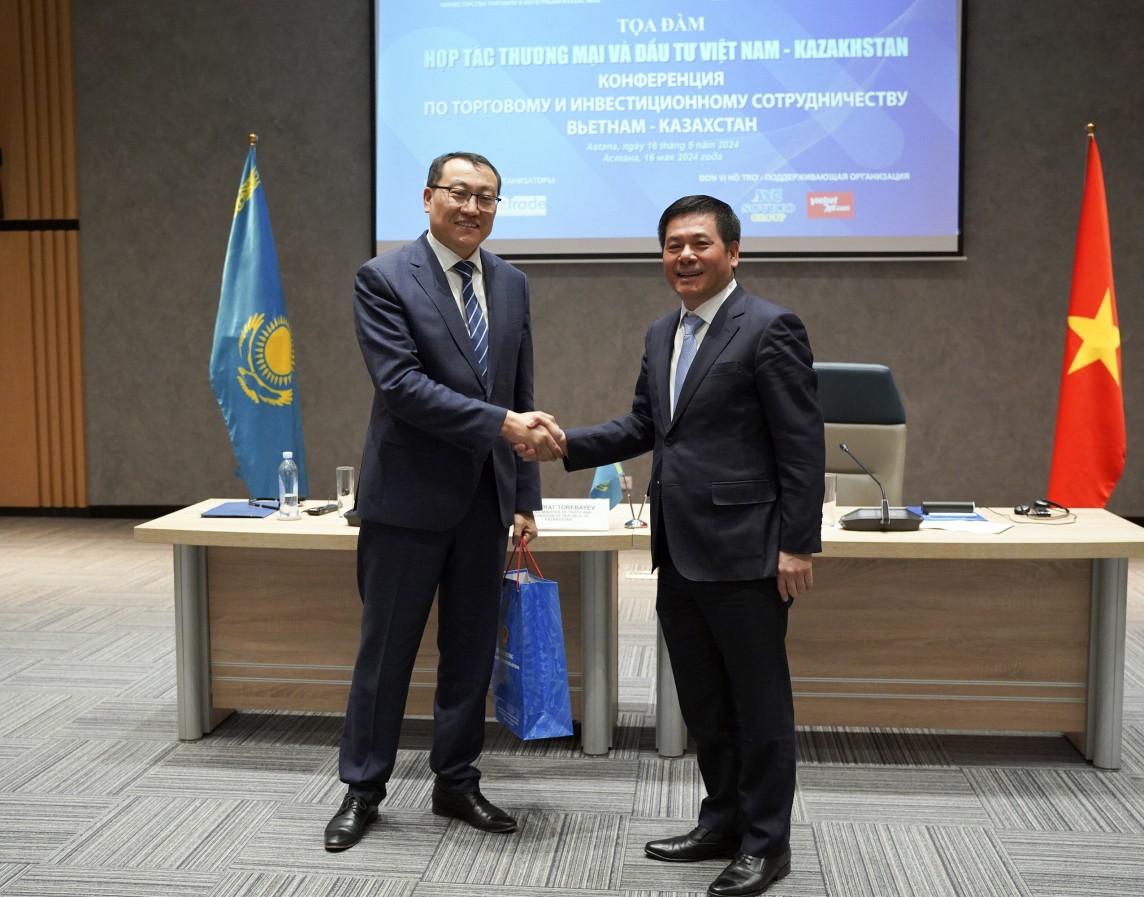 Chùm ảnh: Tọa đàm Hợp tác thương mại và đầu tư Việt Nam - Kazakhstan