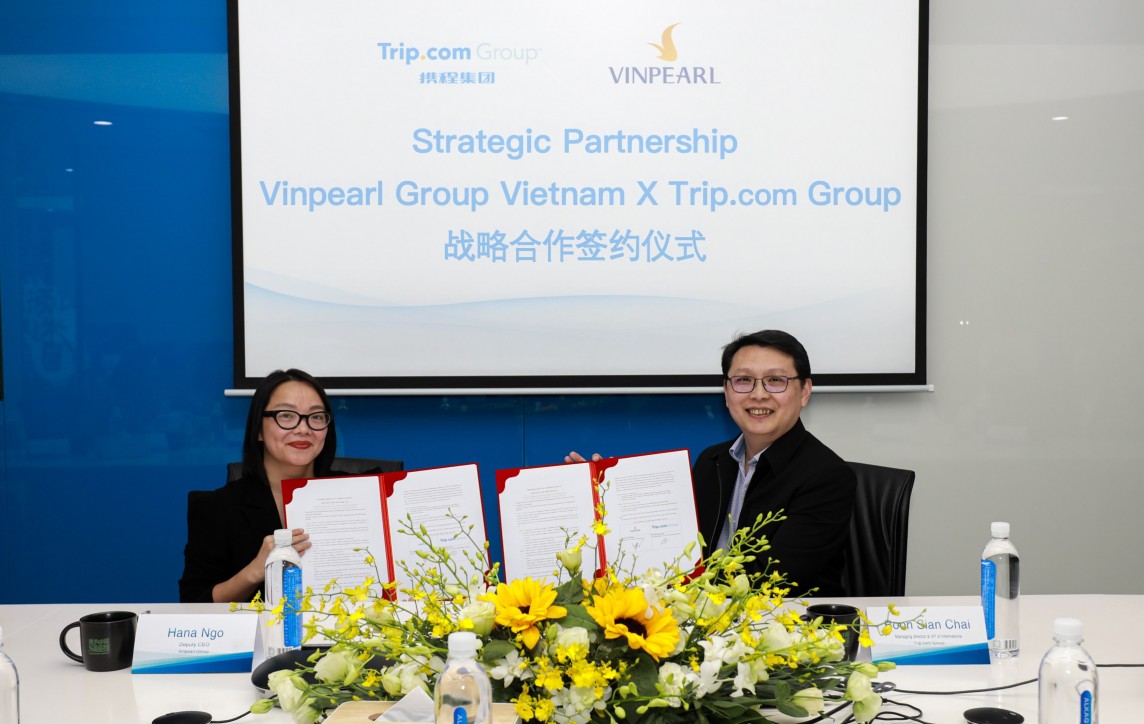 Trip.com thiết lập quan hệ đối tác chiến lược với Vinpearl