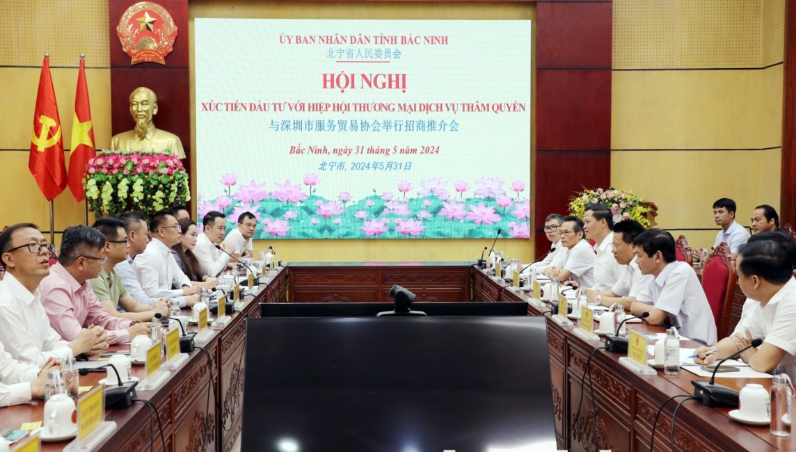 Hiệp hội Thương mại Dịch vụ Thâm Quyến mong muốn mở rộng đầu tư tại Bắc Ninh