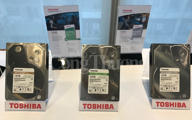 Toshiba tung ra trọn dòng ổ cứng gắn trong cho người tiêu dùng