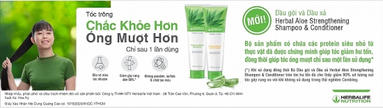 Herbalife Vietnam ra mắt bộ sản phẩm chăm sóc tóc mới