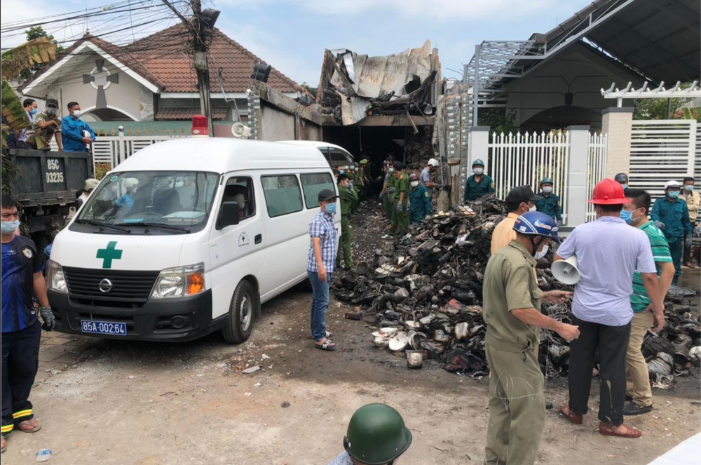 Vụ cháy nhà ở Ninh Thuận: Đã tìm thấy thi thể 3 mẹ con