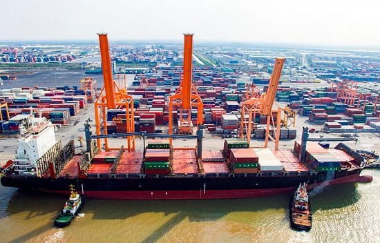 Xuất nhập khẩu hàng hoá qua các cảng biển giảm tốc