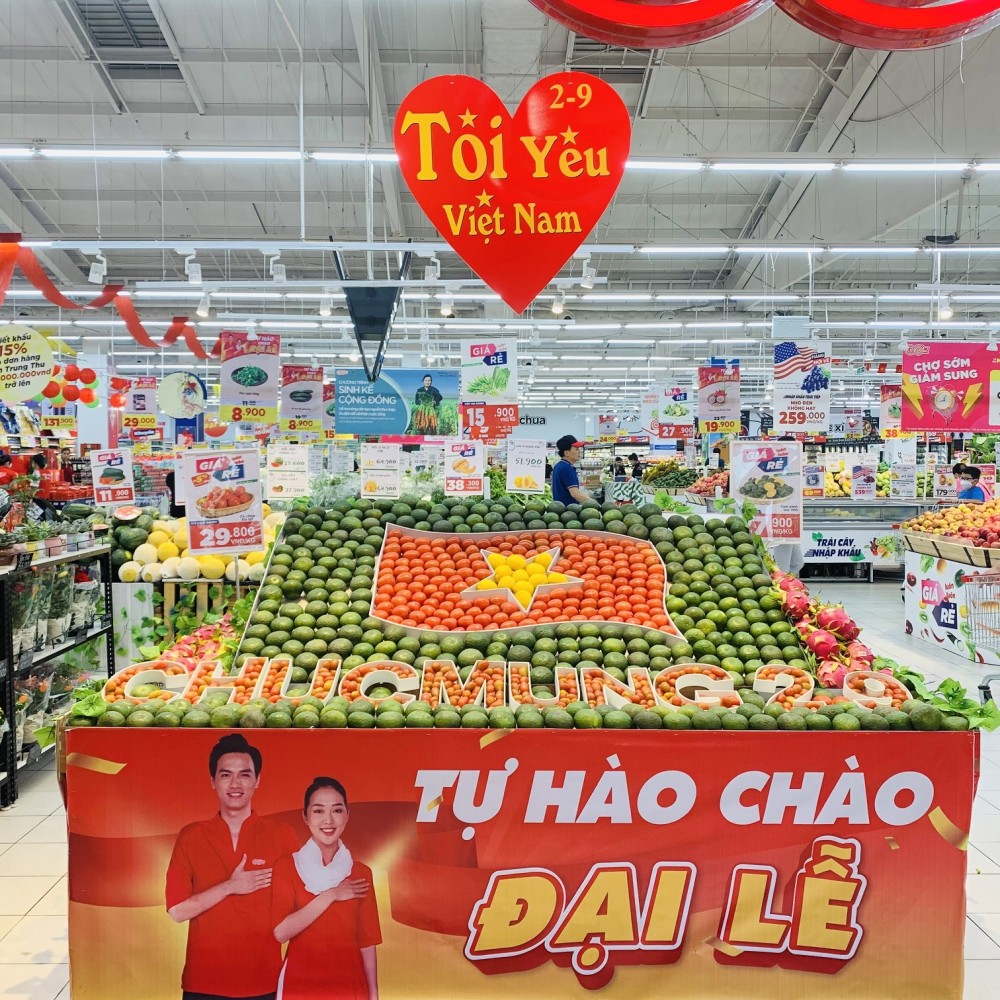 Hệ thống siêu thị GO!, Big C giảm giá 50% nhân dịp Lễ Quốc khánh 2/9