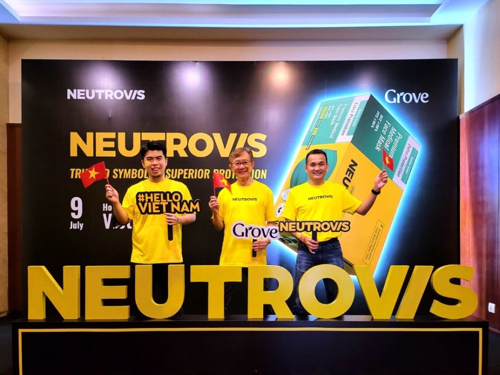 Thương hiệu khẩu trang phá vỡ kỷ lục tại Malaysia – Neutrovis gia nhập thị trường Việt Nam