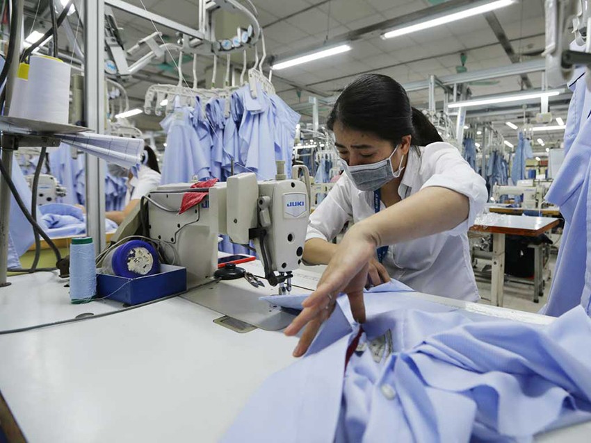 Khó khăn bủa vây, Tập đoàn dệt may Việt Nam vẫn lãi 1.090 tỷ đồng, vượt 14,6 %