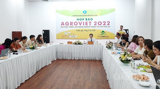 Sắp diễn ra Hội chợ triển lãm nông nghiệp quốc tế AgroViet 2022