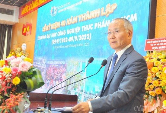 Đại học Công nghiệp Thực phẩm TP. Hồ Chí Minh cần bám sát thực tế và định hướng phát triển các ngành công nghiệp, thương mại