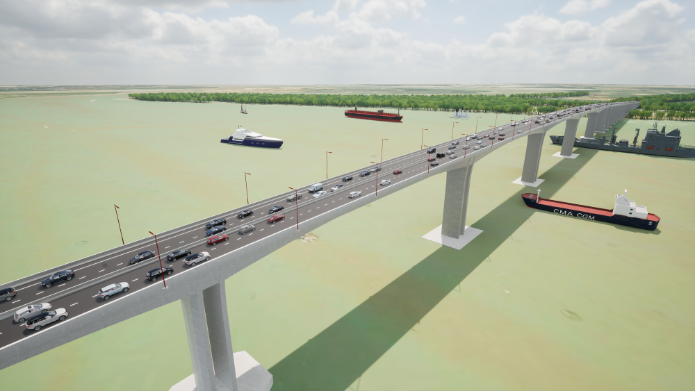 Sẽ khởi công cầu Nhơn Trạch trên tuyến đường vành đai 3 trong tháng 9/2022