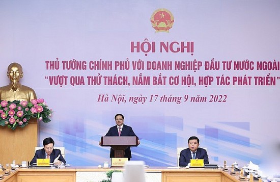 Hội nghị Thủ tướng Chính phủ với doanh nghiệp đầu tư nước ngoài: FDI là bộ phận hợp thành của kinh tế Việt Nam