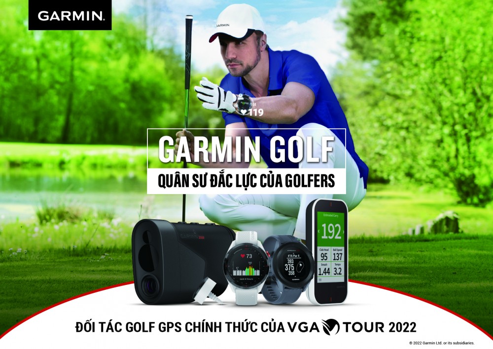 Garmin hợp tác cùng hệ thống VGA Tour với vai trò đối tác công nghệ và GPS