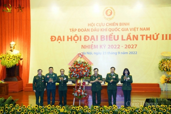 Hội Cựu chiến binh Tập đoàn Dầu khí Quốc gia Việt Nam tổ chức Đại hội Đại biểu lần thứ III