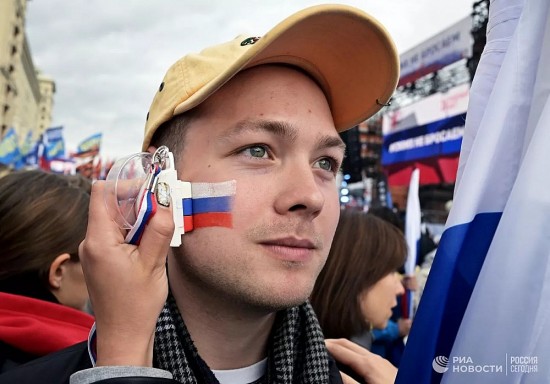 Người Nga mít tinh ủng hộ 4 vùng Ukraine tổ chức trưng cầu dân ý sáp nhập vào Nga