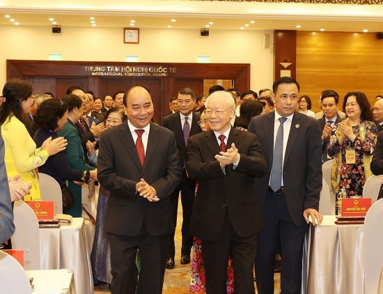 Tổng Bí thư Nguyễn Phú Trọng dự lễ kỷ niệm 30 năm tái lập Văn phòng Chủ tịch nước