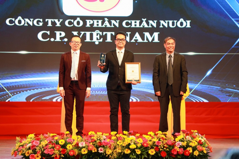 C.P. Việt Nam đạt top 10 “Thương hiệu uy tín - Sản phẩm chất lượng - Dịch vụ tin dùng 2022”