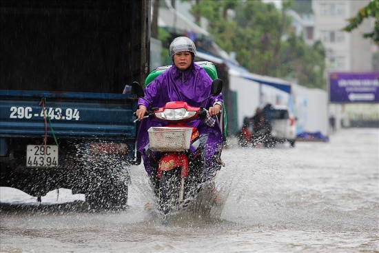 Thời tiết hôm nay ngày 28/9: Hà Nội và các tỉnh miền Bắc mưa to ở nhiều nơi