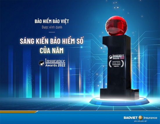 Bảo hiểm Bảo Việt xuất sắc nhận giải thưởng “ Sáng kiến bảo hiểm số của năm” khu vực châu Á