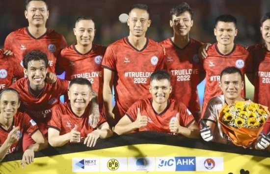 Kết quả trận Ngôi sao Việt Nam - Huyền thoại Dortmund: Lê Công Vinh ghi bàn