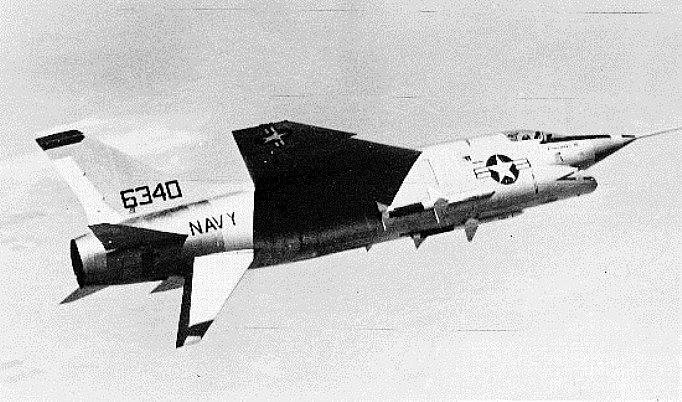 Vought XF8U-3 Crusader III, 1958
