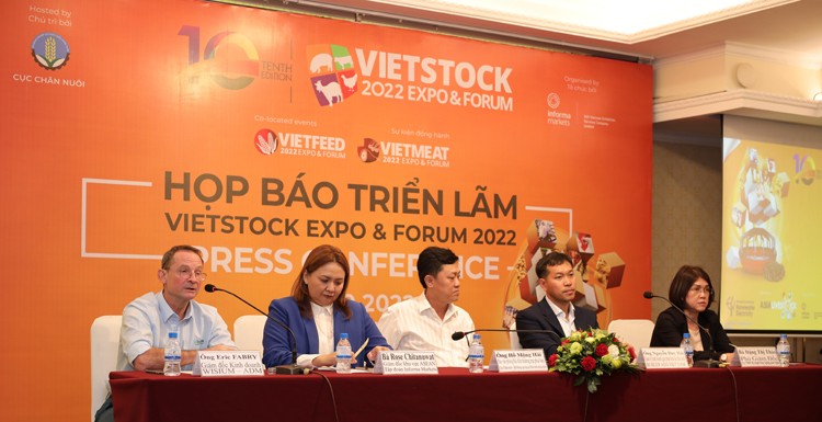 Sắp diễn ra triển lãm quốc tế chuyên ngành chăn nuôi VIETSTOCK Expo & Forum 2022 tại TP. Hồ Chí Minh