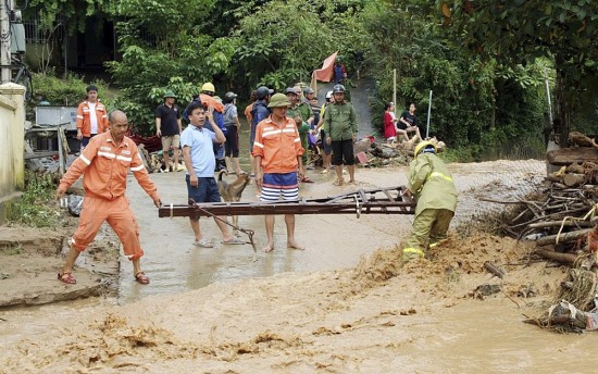 Khẩn trương khắc phục hậu quả lũ quét tại huyện Kỳ Sơn