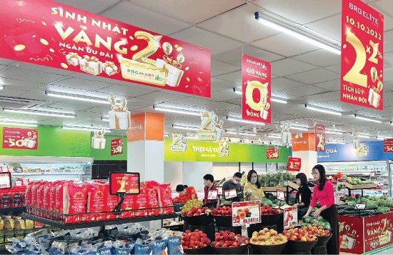 Hệ thống siêu thị BRGMart: Ngàn ưu đãi tri ân khách hàng mừng sinh nhật