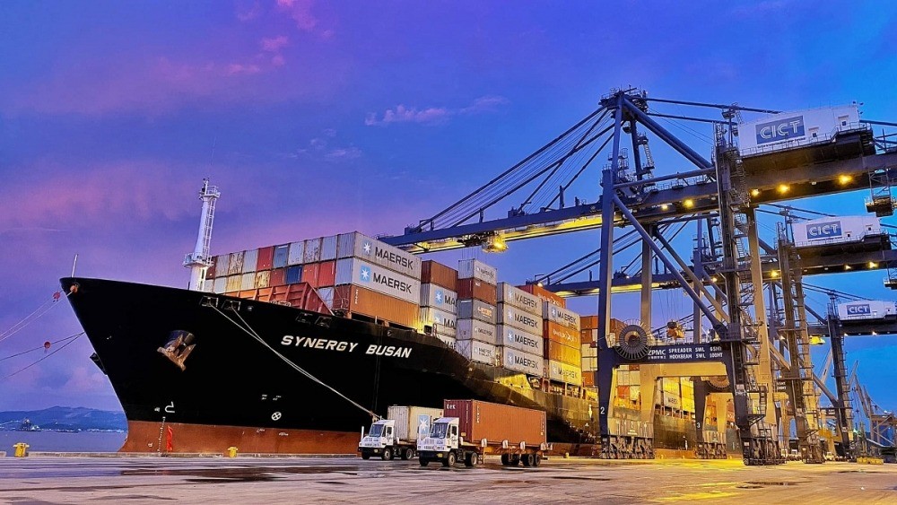 Hãng tàu container lớn nhất thế giới mở tuyến cố định tới Cảng CICT Cái Lân