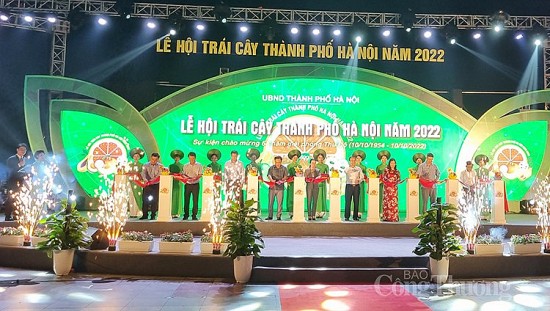Khai mạc Lễ hội trái cây thành phố Hà Nội năm 2022