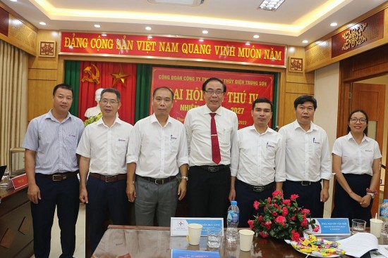 Công ty TNHH MTV Thủy điện Trung Sơn tổ chức thành công Đại hội công đoàn