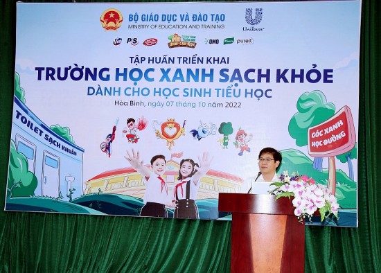 Unilever Việt Nam và Bộ GD&ĐT triển khai “Trường học Xanh - Sạch - Khỏe tại các trường tiểu học