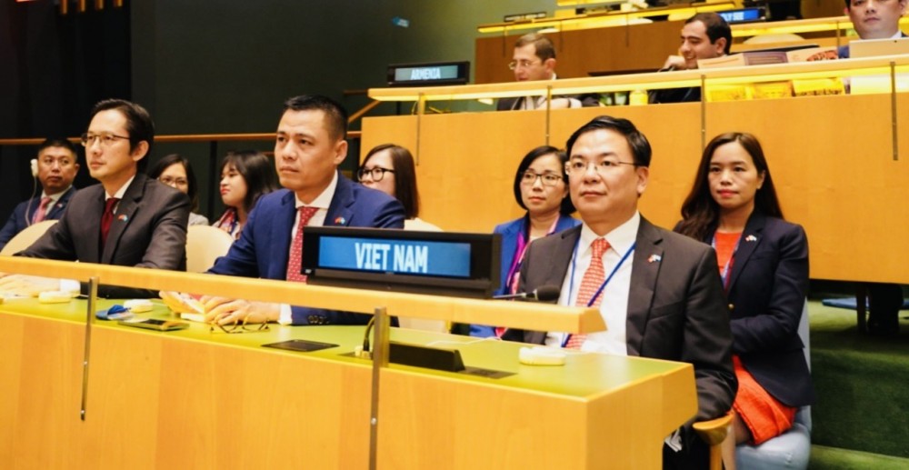 Đoàn Việt Nam tham dự phiên họp bỏ phiếu và công bố kết quả thành viên Hội đồng Nhân quyền Liên hợp quốc nhiệm kỳ 2023-2025