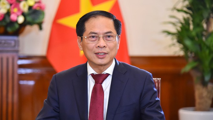 Bộ trưởng Ngoại giao Bùi Thanh Sơn trả lời phỏng vấn báo chí về những định hướng và ưu tiên lớn của Việt Nam trong nhiệm kỳ thành viên Hội đồng Nhân quyền nhiệm kỳ 2023-2025