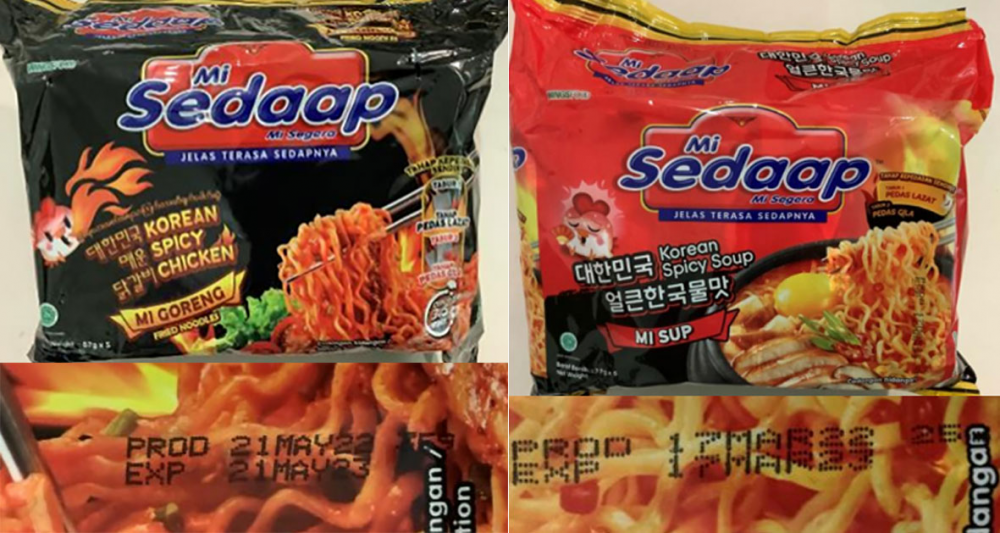 Singapore thu hồi hai sản phẩm mỳ ăn liền của công ty sản xuất mỳ ăn liền Mie Sedaap của Indonesia