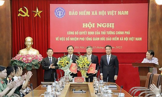 Bảo hiểm xã hội Việt Nam có hai tân Phó Tổng giám đốc