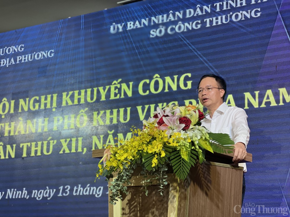 Hội nghị khuyến công các tỉnh, thành phố khu vực phía Nam tại Tây Ninh