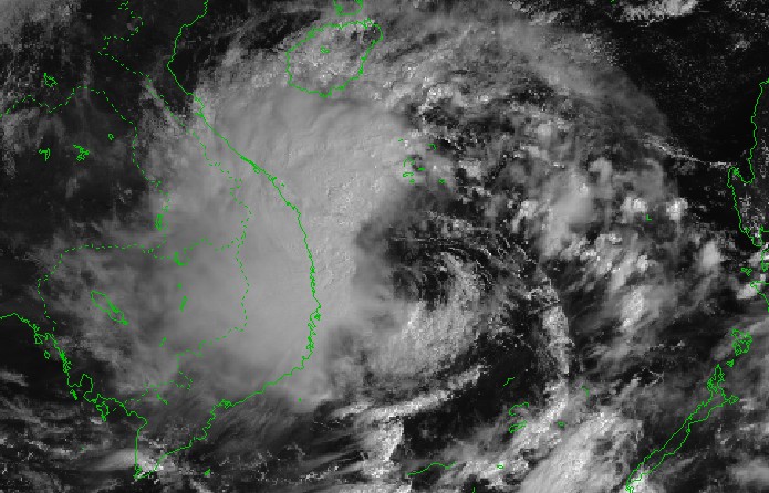 Áp thấp nhiệt đới đã mạnh lên thành bão
