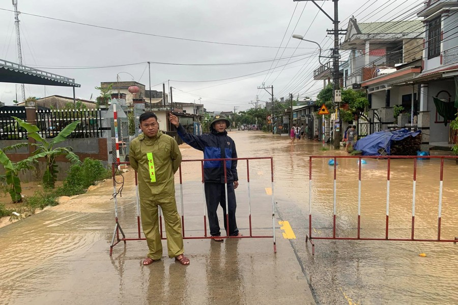 Vùng “rốn lũ” Đại Lộc, Quảng Nam: Nhiều nơi bị ngập sâu trong nước