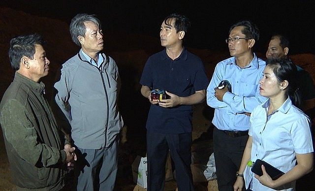 Sập mỏ titan Bình Thuận: Đang tiếp tục tìm kiếm các nạn nhân