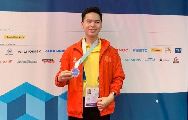 Việt Nam giành 2 Huy chương Bạc tại kỳ thi Kỹ năng nghề thế giới 2022