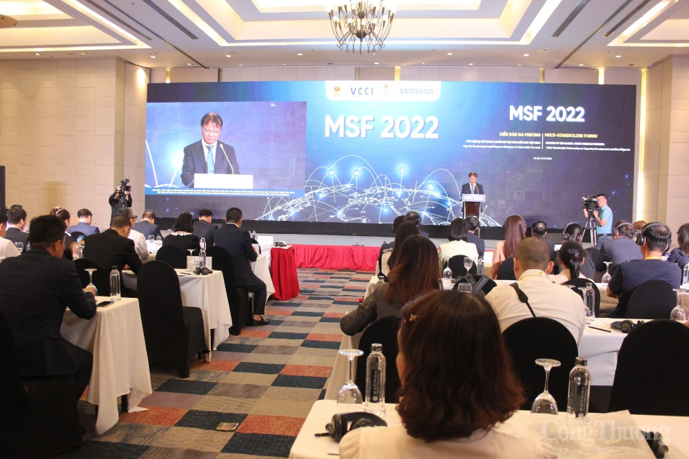Diễn đàn đa phương MSF 2022: Cải thiện vị thế chuỗi giá trị toàn cầu cho Việt Nam