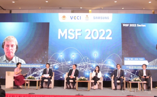 Diễn đàn đa phương MSF 2022: Cải thiện vị thế chuỗi giá trị toàn cầu cho Việt Nam