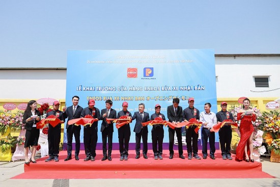Tập đoàn Xăng dầu Việt Nam khai trương dịch vụ rửa xe, bảo dưỡng ôtô theo công nghệ Nhật Bản