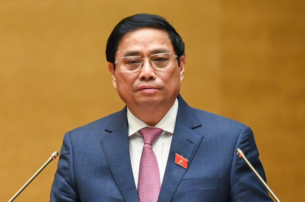 Thủ tướng Chính phủ Phạm Minh Chính báo cáo Quốc hội kết quả thực hiện kế hoạch kinh tế - xã hội năm 2022, dự kiến kế hoạch năm 2023