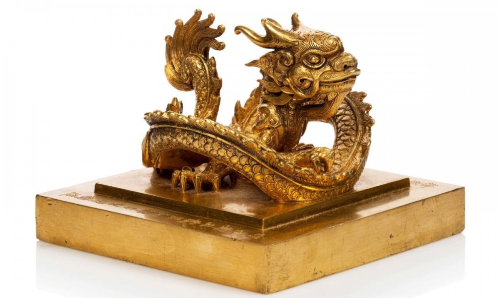 Ấn vàng triều Nguyễn đã được chuyển giao từ Pháp về Việt Nam